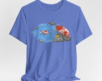 Orange Koi Isopod Short Sleeve Tee