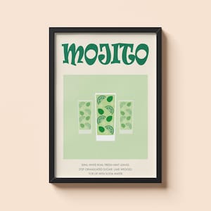 Classic Mojito Wall Art