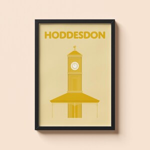 Hoddesdon Clock Tower - Gold