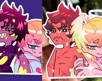 PSWG x Devilman Stickers Panty and Stocking Inspired