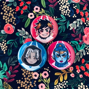 Hades Game Zagreus Thanatos Megara Pins