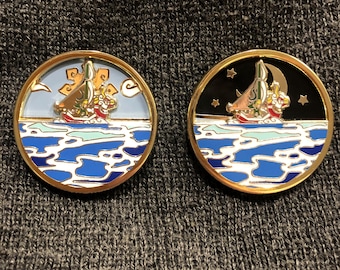 Great Sea Enamel Spinner Pins