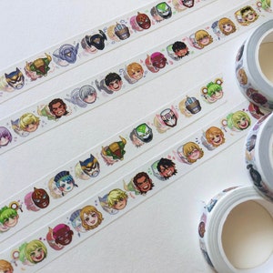 Heroes Paper Washi Tape