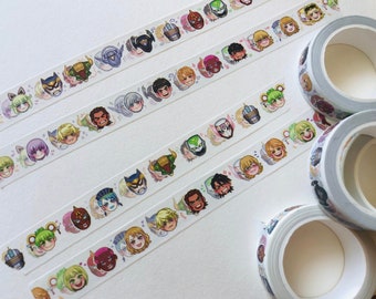 Heroes Paper Washi Tape