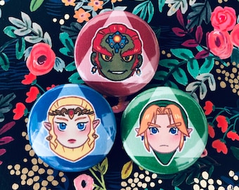 Fated Trio Pin Set