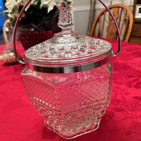 Crystal Ice Bucket Etsy