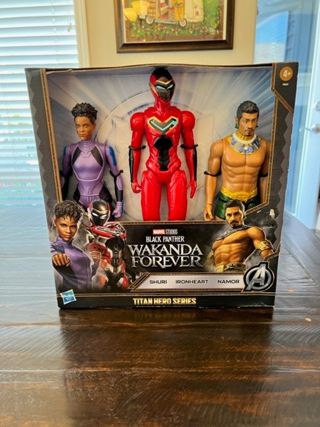 Juguete Pantera Bionica Black Panther Wakanda Forever Marvel Titan