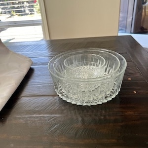 Glassware, Four Bowls, Arcoroc France, Vintage