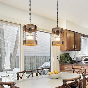 Rustic farmhouse cheap pendant light