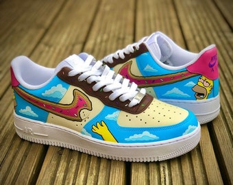 bart simpson custom air force 1