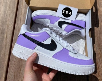 Purple Air Force 1 - Etsy