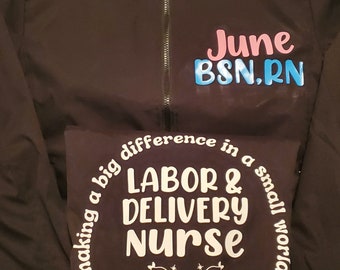 Custom Bomber Jacket, Labor and Delivery, OB tech, OB nurse, Mother Baby, NICU, Surgical Technologist