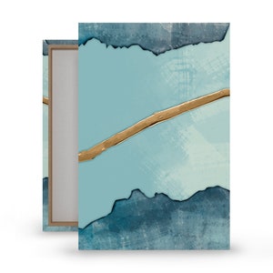 ABSTRACT ART PRINT | set of prints, wall art, painting, art print, canvas wall art, abstract art, modern wall art, navy blue wall art, art