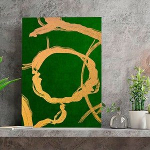 GREEN WALL ART | wall art, painting, art print, canvas wall art, abstract wall art, abstract art, living room wall art, oil painting, art