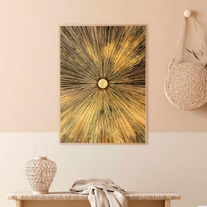 TUNNELS OF SUNLIGHT | wall art, painting, print, canvas wall art,bedroom art, oil painting, abstract paint, minimalist wall art, modern art