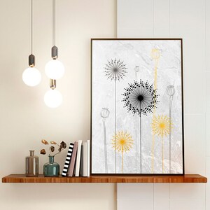 ABSTRACT FLOWERS ART | wall art, painting, print, canvas wall art, abstract art, oil painting, minimalist wall art, modern wall art, artwork