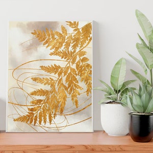 GOLDEN TRACE PRINT | wall art, painting, print, canvas wall art,bedroom art, oil painting, abstract paint, minimalist wall art, modern art