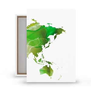 ART DE LA CARTE VERTE | ensemble d'impressions, art mural, peinture, impression d'art, art sur toile, art abstrait, art moderne, peinture à l'huile, art mural de chambre à coucher, oeuvre d'art