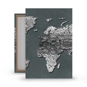 ART MURAL CARTE | ensemble d'estampes, art mural, peinture, impression d'art, art mural sur toile, peinture abstraite, art mural moderne, art mural de bureau, oeuvre d'art