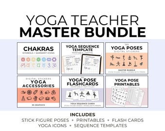 COMMERCIAL LICENSE | MASTER Yoga Teacher Bundle Digital