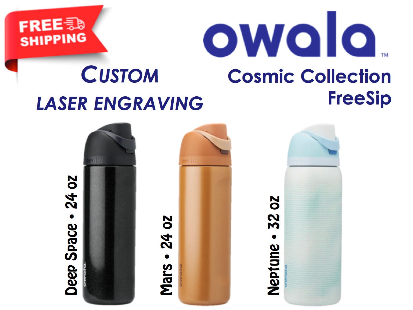 Owala Water Bottle Color Drop - Etsy Owala Water Bottle Color Drop - Etsy