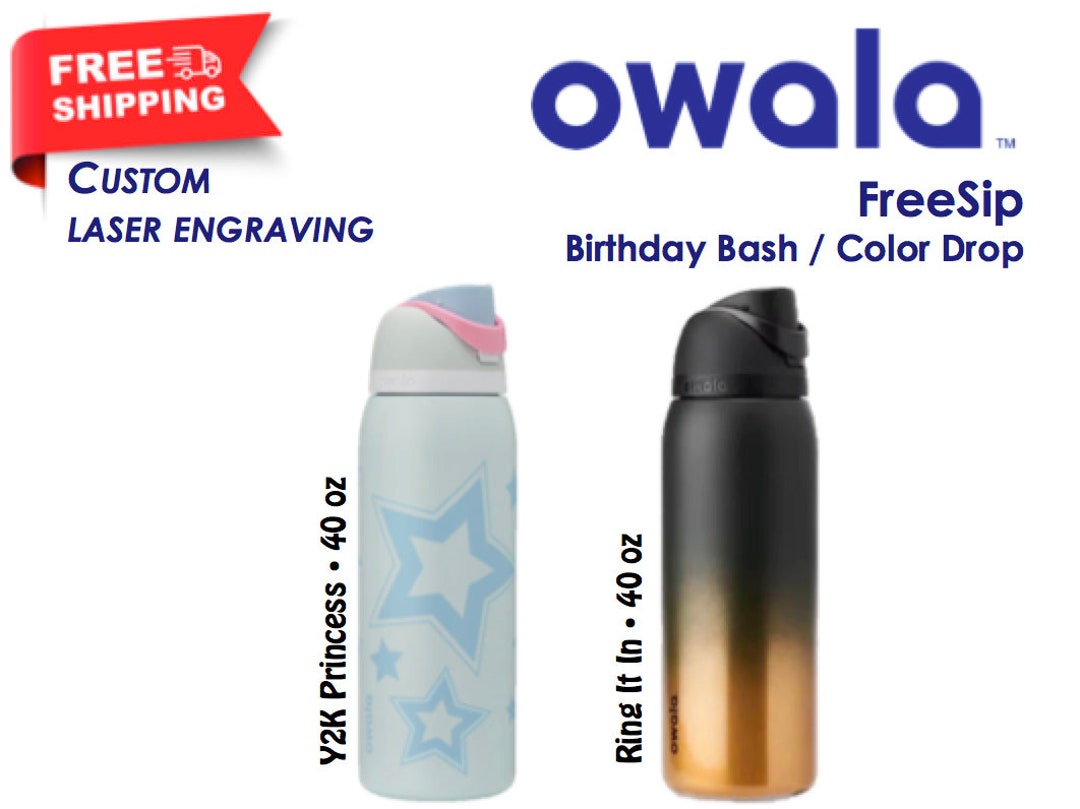 Owala Free Sip Y2K Princess 2024 Birthday Bash & Ring It in 2024 Color