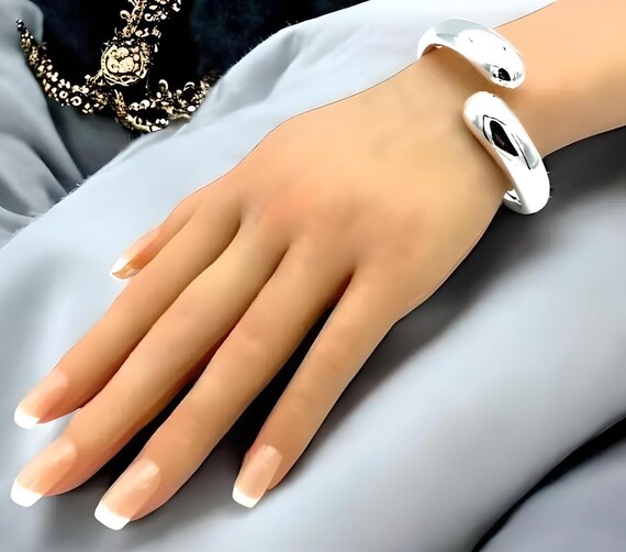 アクセサリー silver 925 simple design bangle Amazon.com: 925 Sterling Bangle Bracelet Fashion Jewelry