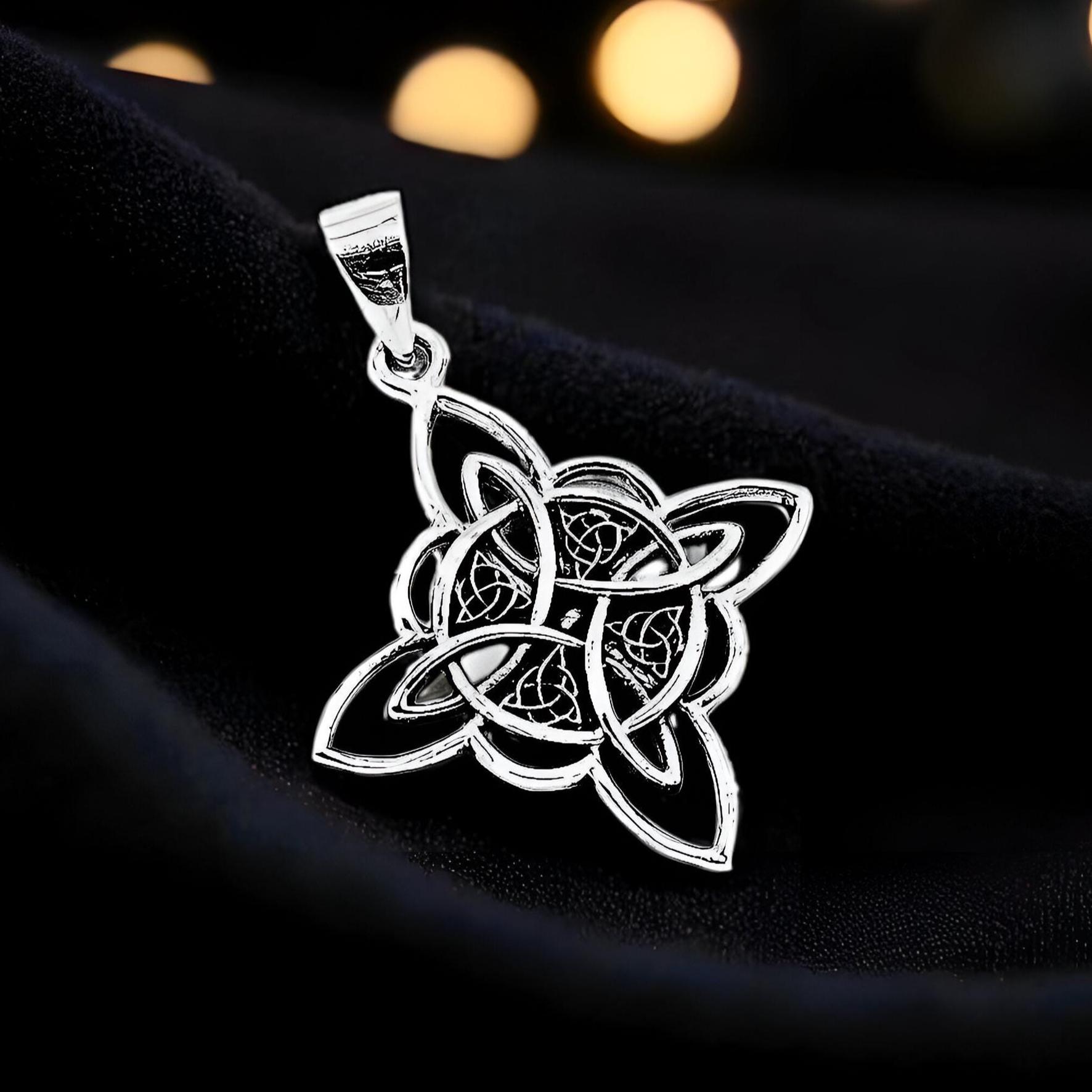 925 Sterling Silver Celtic Knot Pendant Necklace: Irish Jewelry Gift ...