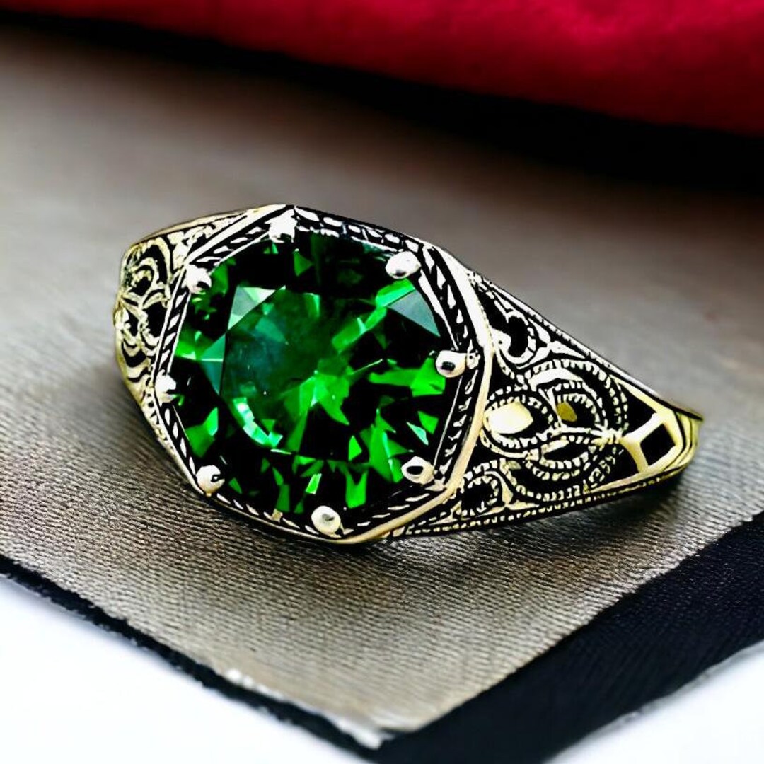 sterling silver エメラルドリング エメラルドリング – GINZA SATAKE
