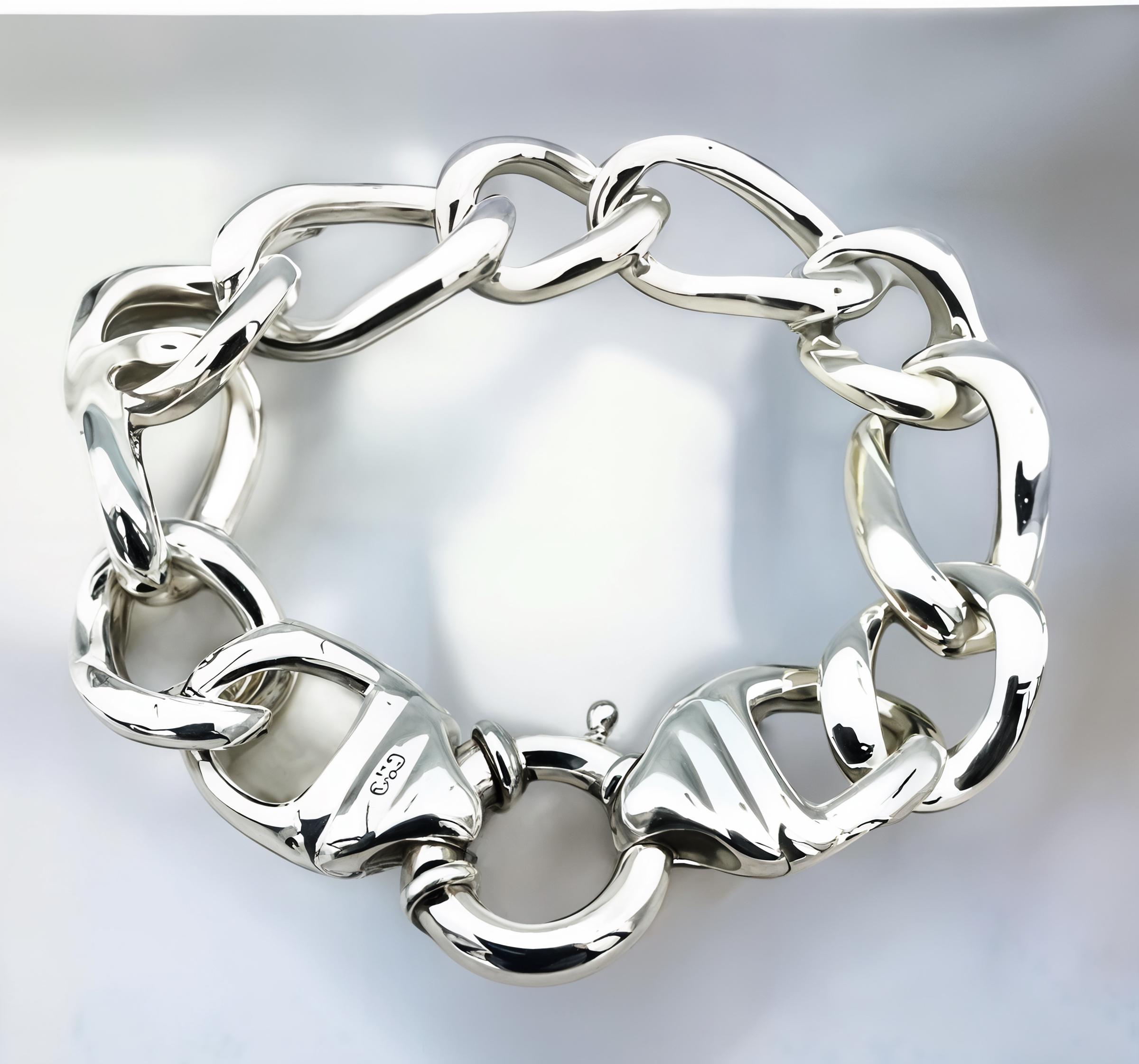 925 Sterling Silver Curb Link Bracelet, Sleek Lightweight