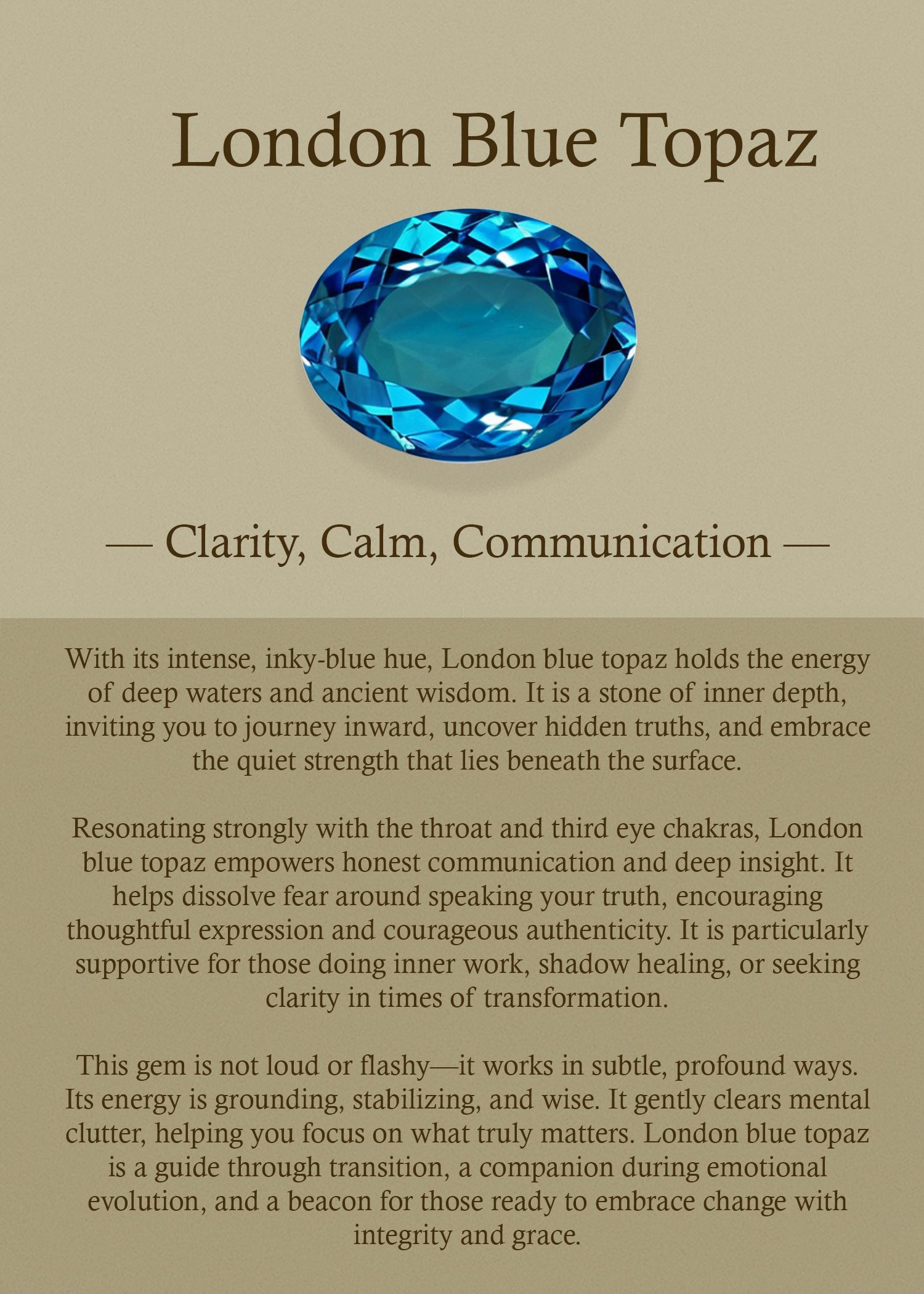 Vintage Natural London Blue Topaz Ring: 925 Sterling Silver Filigree, Genuine Gemstone Jewelry 017, image size:1500x2100