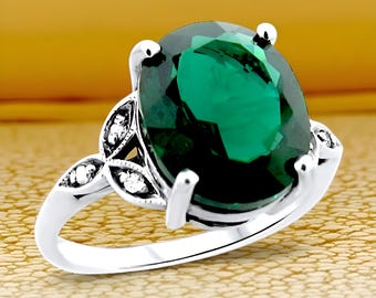 Viktorianischer Stil Silber Löffel Ring // 925 Sterling Silber