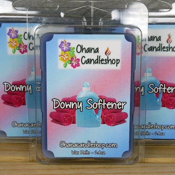 Downy Softener Scented Wax Melts, Fabric Softener Melts, Clean Laundry  Scented, Long Lasting Wax Melts, Strong Scented Ohana Candleshop 