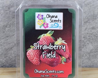 Strawberry Field Scented Wax Melts