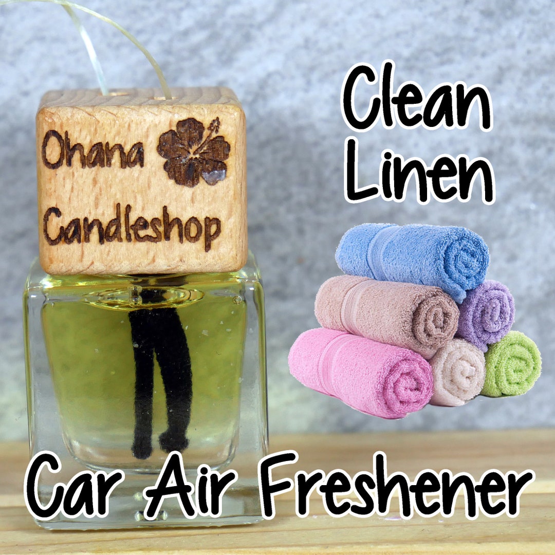 Clean Linen Air Freshener Car Air Freshener Clean Laundry Etsy