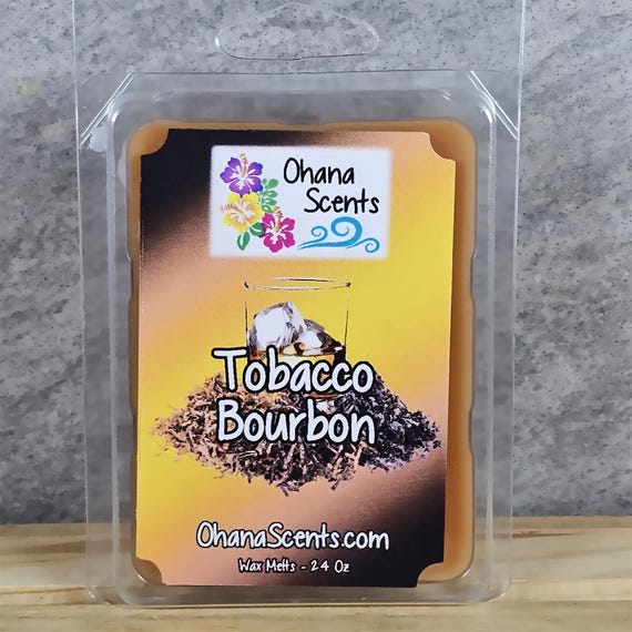 Tobacco Bourbon Scented Wax Melts