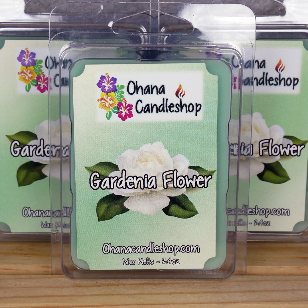 Gardenia Scented Wax Melts, Gardenia Flower, Gardenia Bush, Gardenia