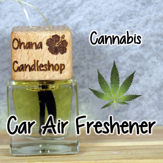 Cannabis Air Freshener Car Air Freshener Marijuana Scented Etsy