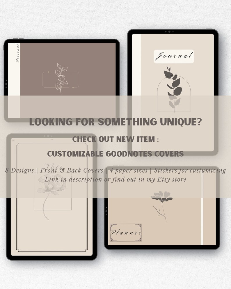 Happy Planner Covers Goodnotes Notebook Covers Etsy