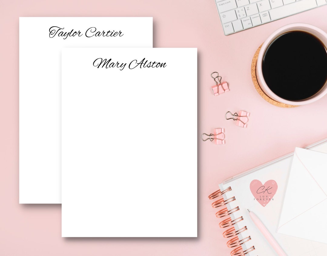 Personalized Notepad, Custom Notepad, Personalized Notepad ...