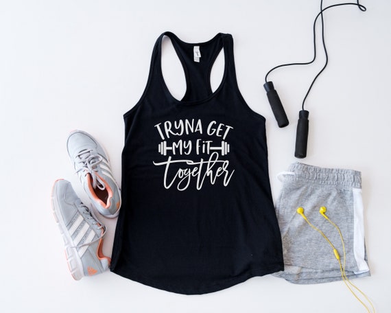 Gym tanks funny sale