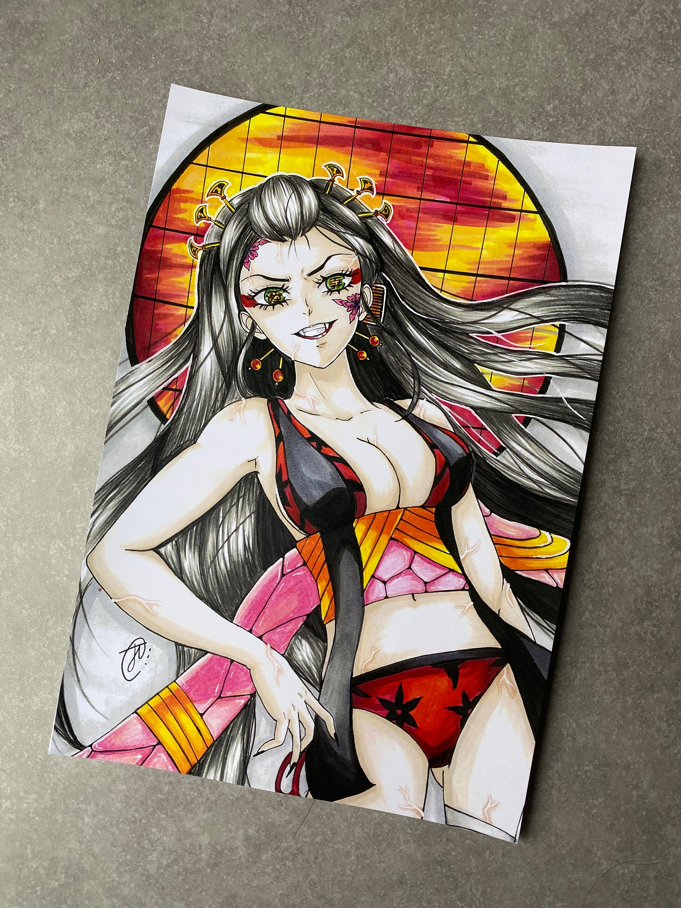 Print A5, Daki Kimetsu No Yaiba