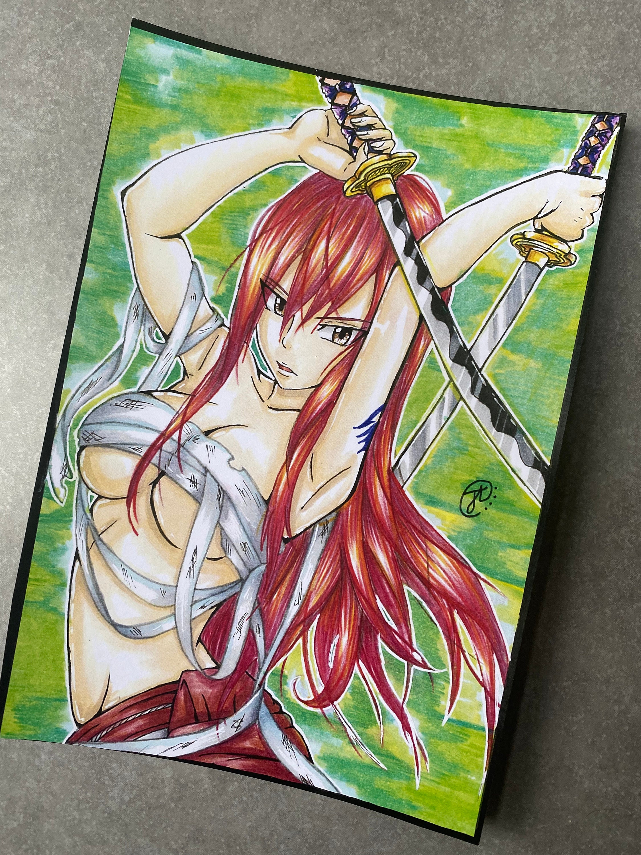 Print A5, Erza Scarlett