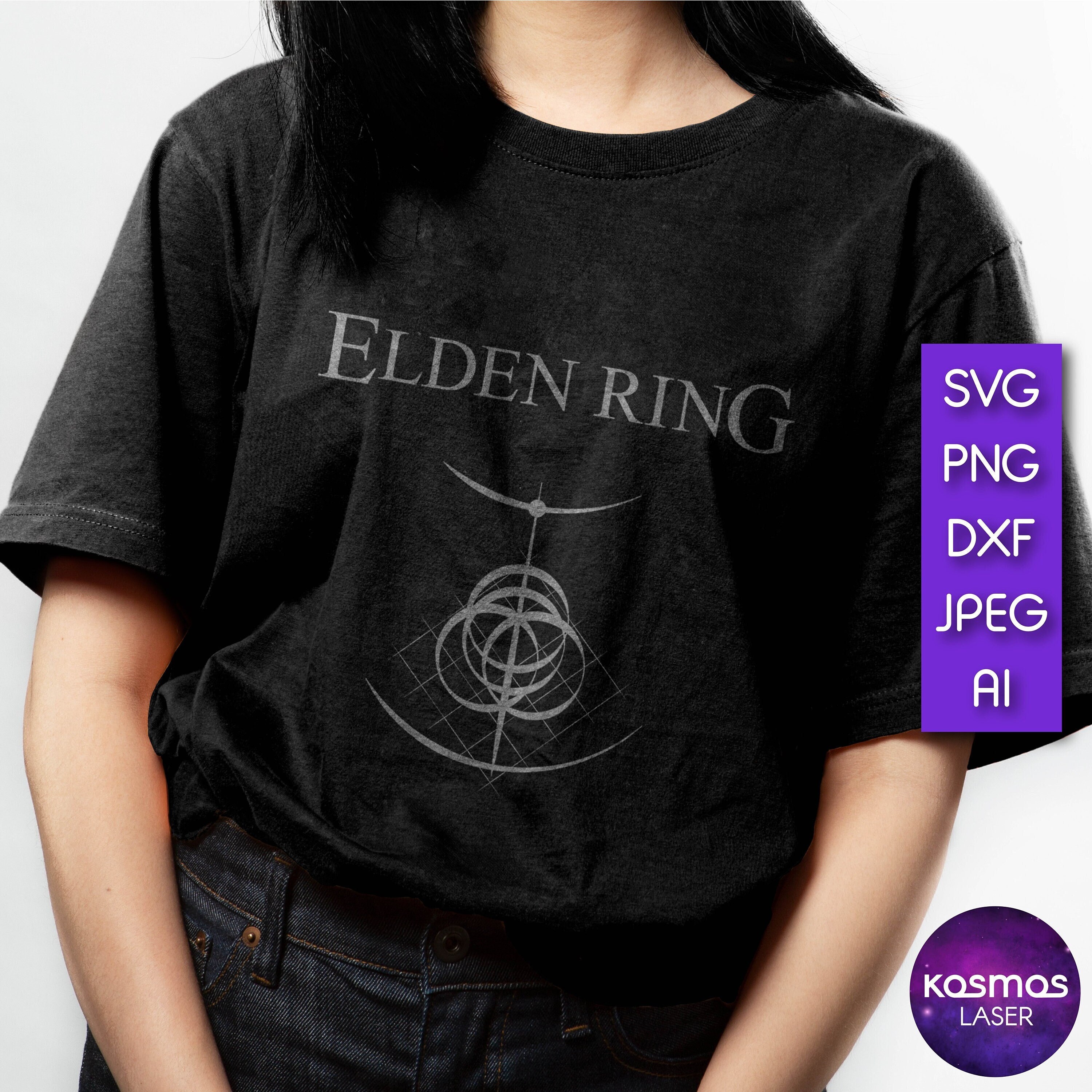 Elden Ring Symbol SVG / Png / Laser Cut Files Elden Ring | Etsy Finland