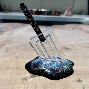 Melting popsicle resin sculpture/home decor/pop art