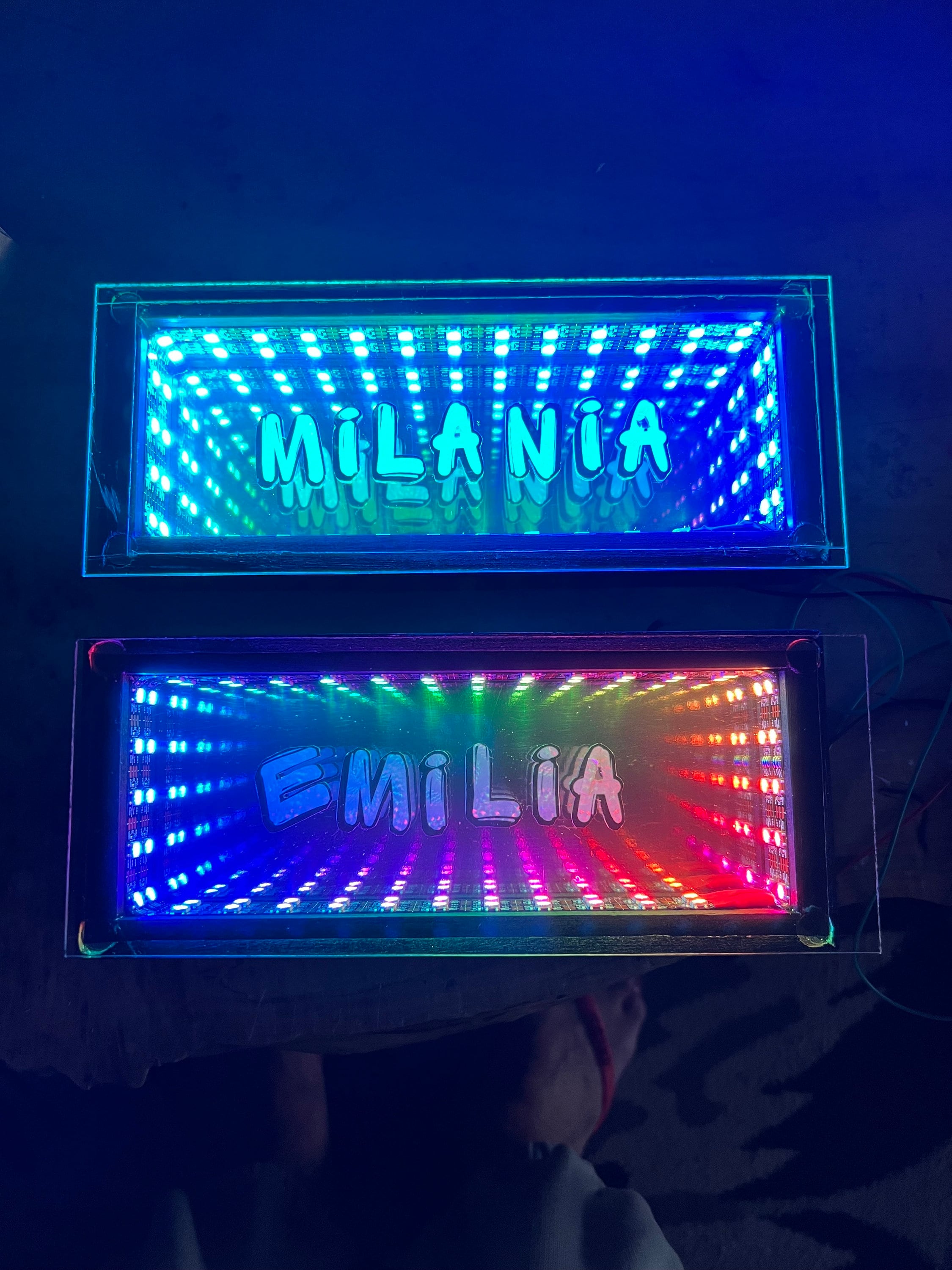 Led infinity mirror - Etsy 日本