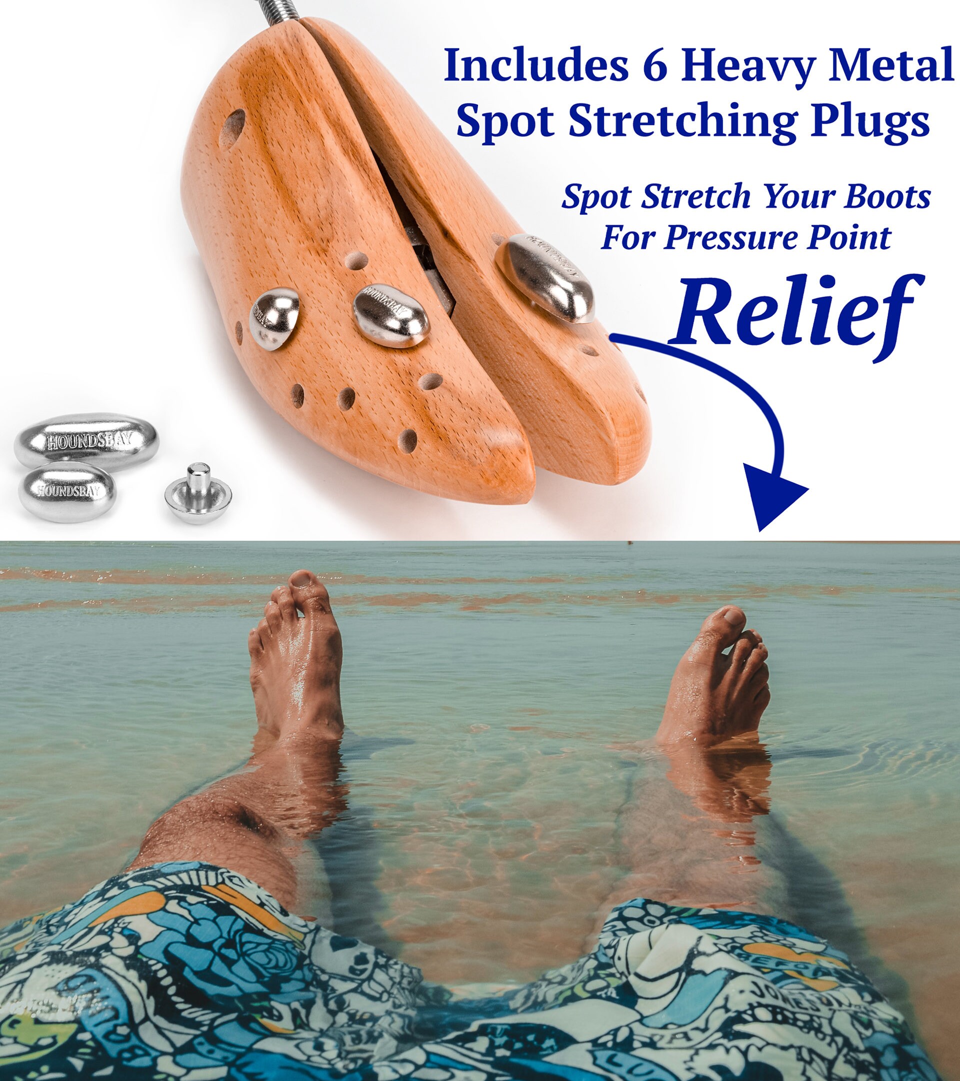 BOXER Boot Stretcher for Men Wooden Boot Widener With Bunion Etsy Canada