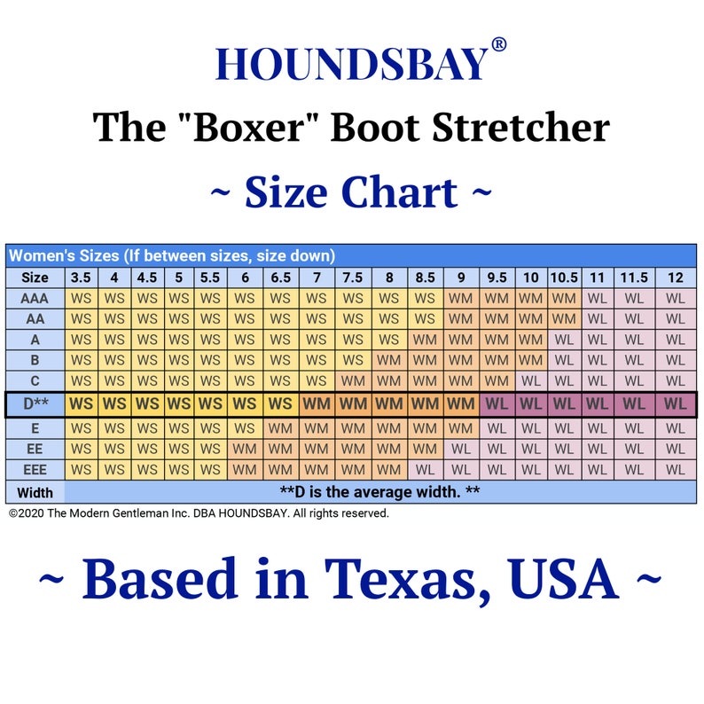 BOXER Boot Stretcher for Women Wooden Boot Widener With Etsy