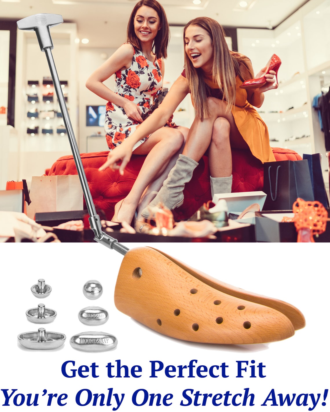 BOXER Boot Stretcher for Women Wooden Boot Widener With Etsy