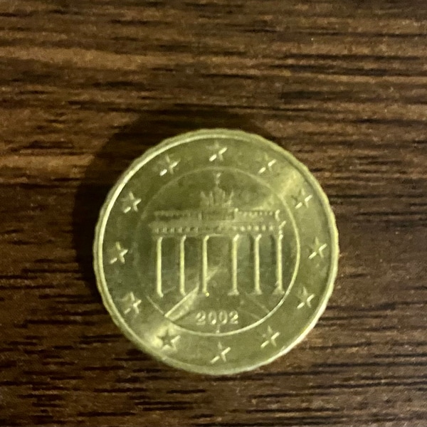 Rare 2002 10 Euro Cent “J” marking